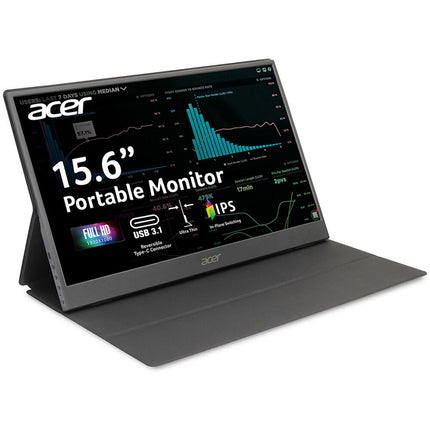 Acer PM161QB Monitor portátil IPS 15.6" Full HD 1920x1080 5-Pack