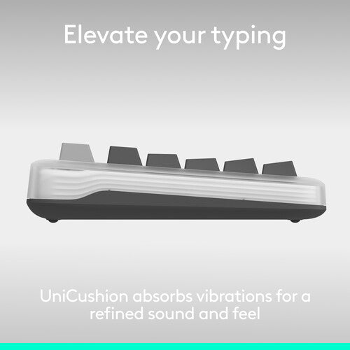 Logitech Alto Keys K98M Teclado Inalámbrico Bluetooth Blanco Retroiluminado 12 Meses Autonomía