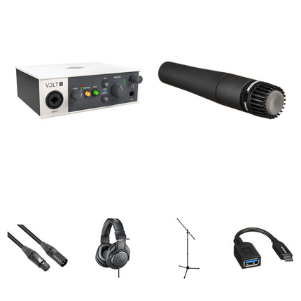 Universal Audio Volt 1 Interfaz USB-C Audio MIDI 24-bit 192kHz Kit Guitarra