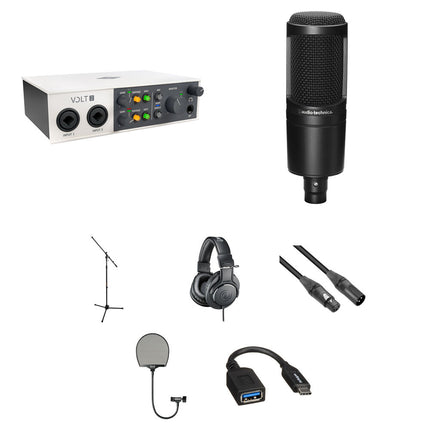 Universal Audio Volt 2 Interfaz de Audio USB-C 24-Bit 192 kHz con Kit Composición