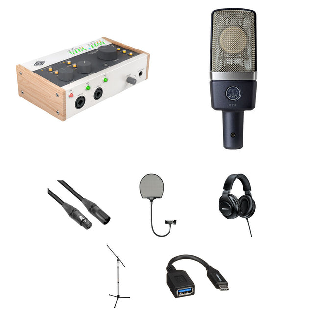Universal Audio Volt 476 Interfaz de Audio MIDI USB-C 4x4 24-Bit 192 kHz con Compresor Integrado y Kit de Grabación