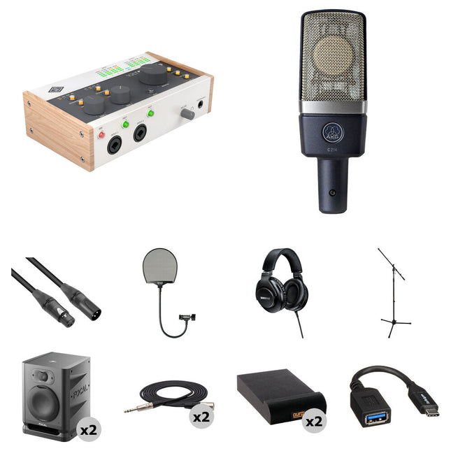 Universal Audio Volt 476 Interfaz de Audio USB-C 24-Bit 192kHz con Kit de Estudio