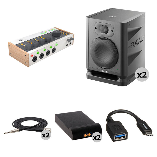 Universal Audio Volt 476P Interfaz de Audio USB 4x4 con 4 Preamplificadores y Compresor Integrado Kit de Mezcla