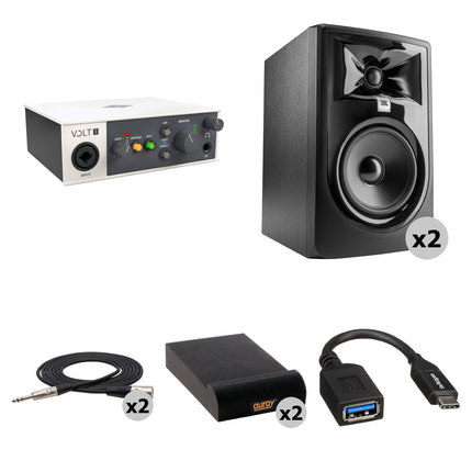 Universal Audio Volt 1 Interfaz de Audio USB-C 24-Bit 192 kHz Kit de Mezcla