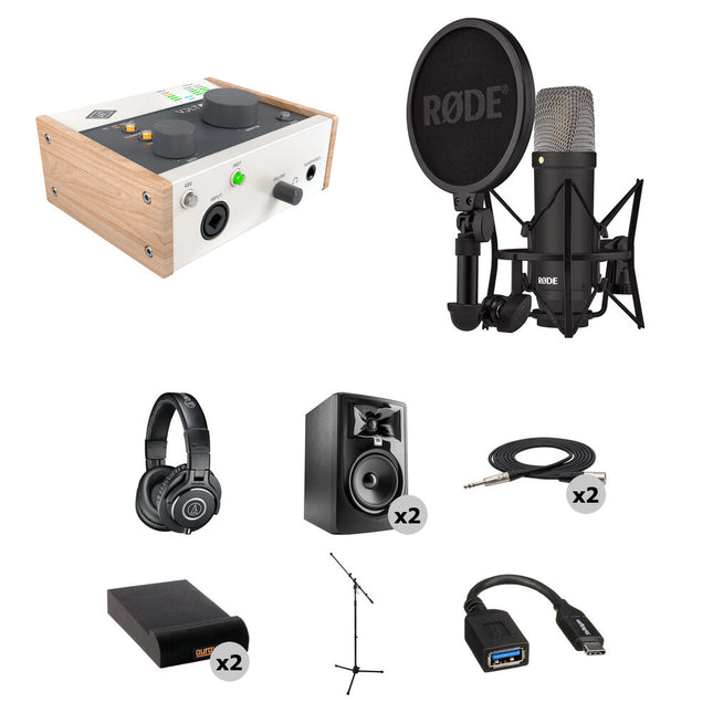 Universal Audio Volt 176 Interfaz de Audio USB-C 24-Bit 192kHz con Kit Completo