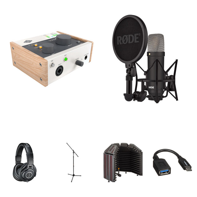 Universal Audio Volt 176 Interfaz de Audio MIDI USB-C 24-Bit 192 kHz Kit de Voz