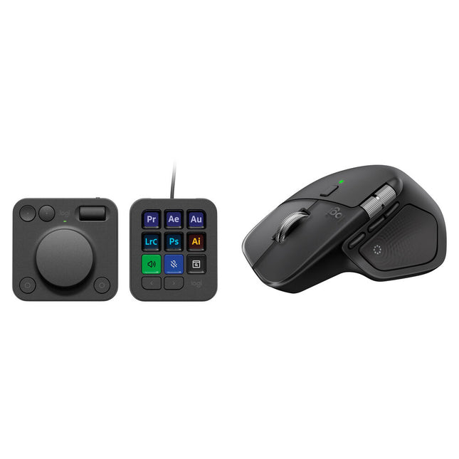 Logitech MX Master 4 Ratón Inalámbrico 8000 dpi y Consola Creativa