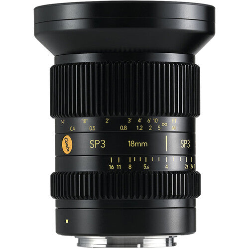 Cooke SP3 Set de 6 lentes fijos Full-Frame 18 100mm T2.4 con estuche