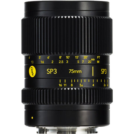 Cooke SP3 Set de 6 lentes fijos Full-Frame 18 100mm T2.4 con estuche