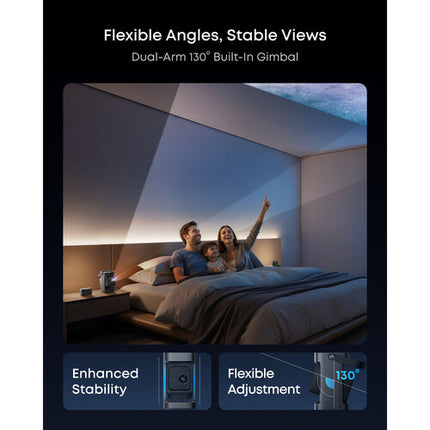 NEBULA BY ANKER P1 Proyector portátil Full HD 650 lúmenes altavoces extraíbles