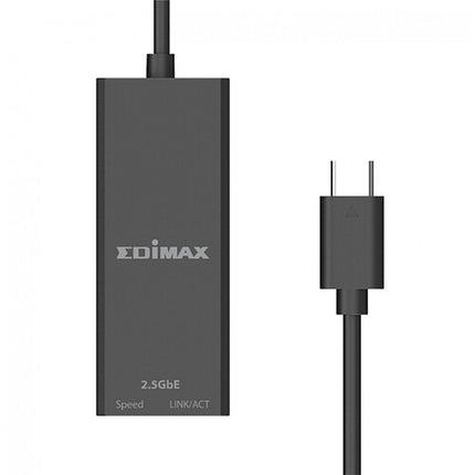 EDIMAX Technology Adaptador USB-C a Ethernet 2.5Gbps RJ45 Ligero y Portátil
