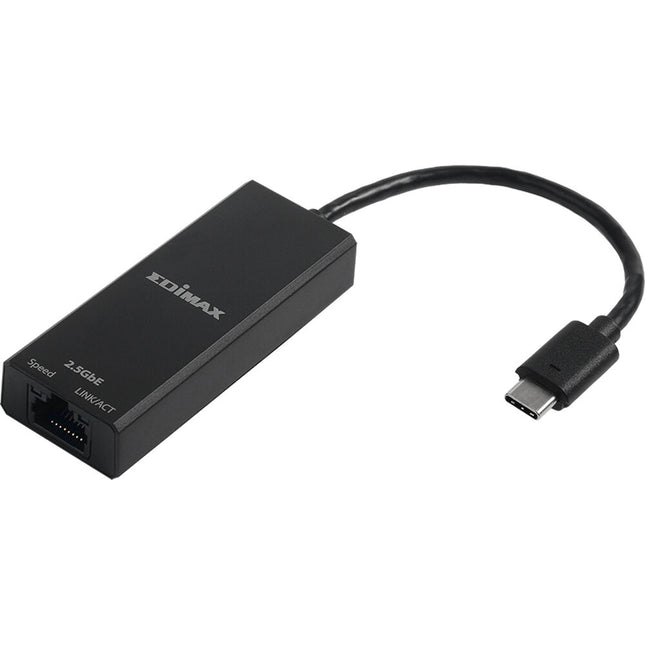 EDIMAX Technology Adaptador USB-C a Ethernet 2.5Gbps RJ45 Ligero y Portátil