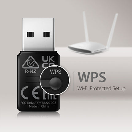EDIMAX Technology EW-7722UTn V3 Adaptador Wi-Fi 4 USB-A 300 Mb/s 2.4 GHz