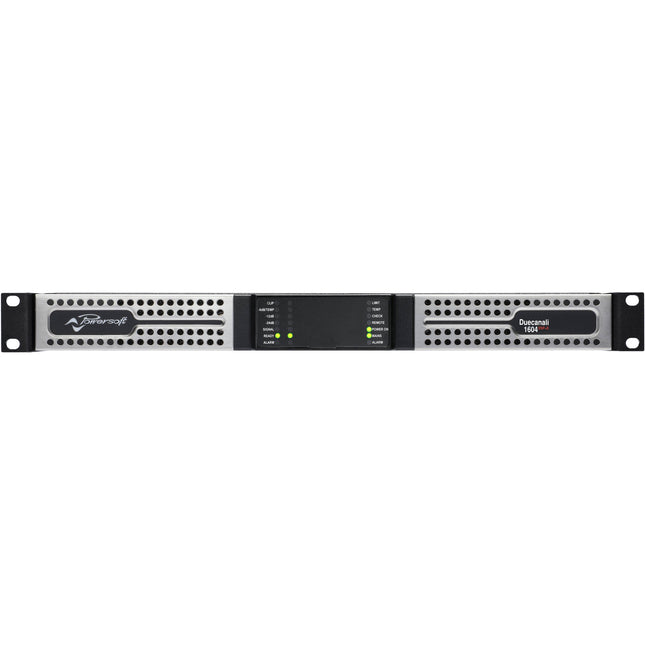 Powersoft Duecanali 1604 DSP Amplificador Estéreo 1600W con DSP y Dante