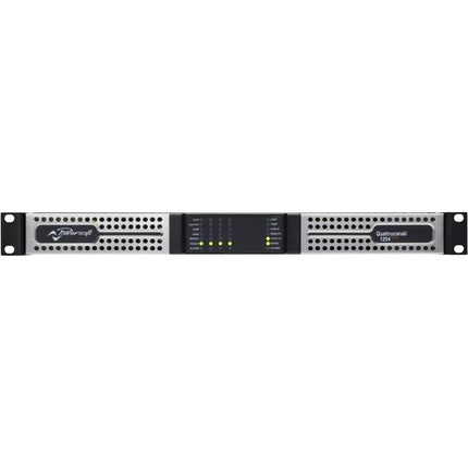 Powersoft Quattrocanali 1204 DSP+ D Amplificador Profesional 1200W 4 Canales con DSP Dante y Conectores Phoenix