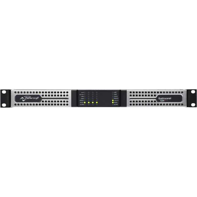 Powersoft Quattrocanali 1204 DSP+ D Amplificador Profesional 1200W 4 Canales con DSP Dante y Conectores Phoenix