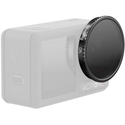 SmallRig Filtro CPL para DJI Osmo Action 4/5 Pro Montaje Snap-On Multicapa