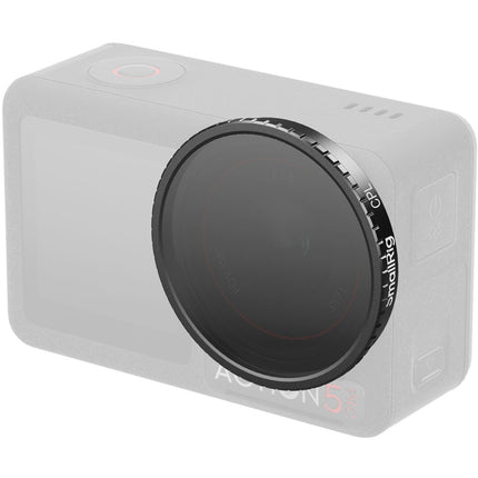 SmallRig Filtro CPL para DJI Osmo Action 4/5 Pro Montaje Snap-On Multicapa