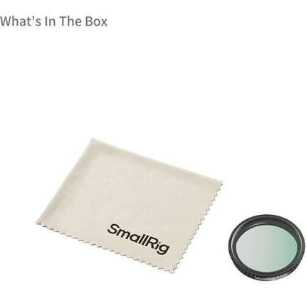 SmallRig Filtro UV para DJI Osmo Action 4/5 Pro Multicapa y Antirreflejos con Montaje Snap-On