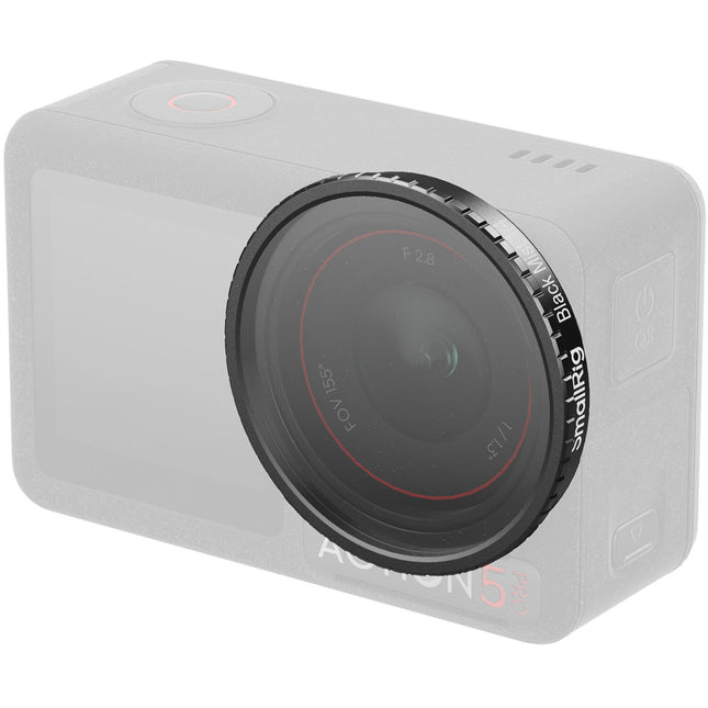 SmallRig Filtro Black Mist 1/4 para DJI Osmo Action 4 y 5 Pro Multicapa