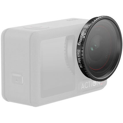 SmallRig Filtro Black Mist 1/4 para DJI Osmo Action 4 y 5 Pro Multicapa
