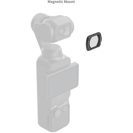 SmallRig Black Mist Filtro 1/4 para DJI Osmo Pocket 3 Montaje Magnético Recubrimiento Multicapa