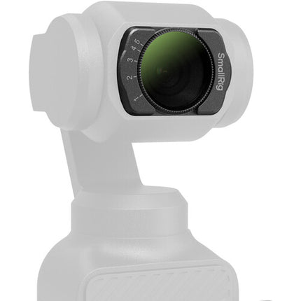 SmallRig Filtro ND Variable para DJI Osmo Pocket 3 ND2-ND32 Corte Luz 1-5 Stops