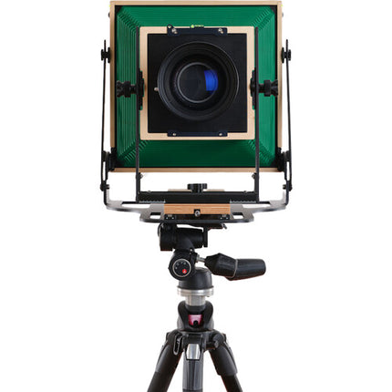 Intrepid Camera 8 x 10 Cámara de Visor Verde Extensión 20.1 Pulgadas y Control Lineal