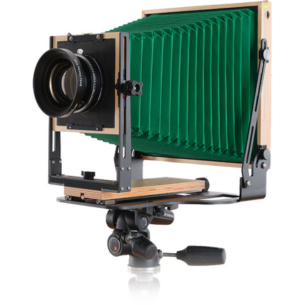 Intrepid Camera 8 x 10 Cámara de Visor Verde Extensión 20.1 Pulgadas y Control Lineal