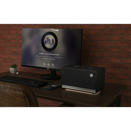Edifier ES300 Altavoz Inalámbrico de Mesa Negro 60W RMS 12h Reproducción