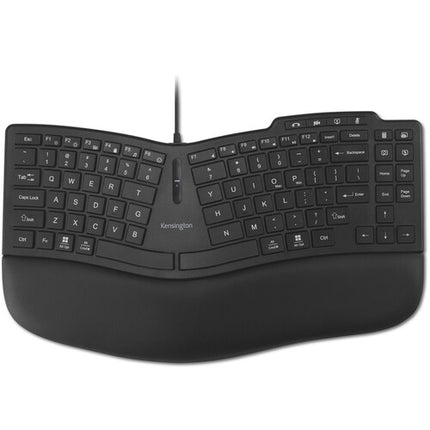 Kensington Pro Fit Ergo KB675 EQ TKL Teclado Ergonomico Completo USB-A y 20 Teclas Programables