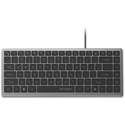 Kensington KB415 EQ Teclado compacto con 86 teclas y cable USB-C de 1.5 m