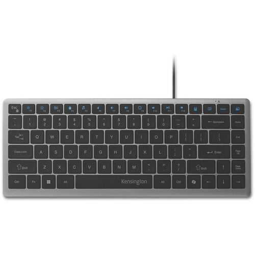 Kensington KB415 EQ Teclado compacto con 86 teclas y cable USB-C de 1.5 m