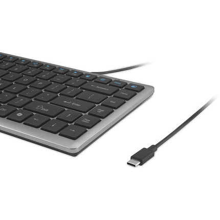 Kensington KB415 EQ Teclado compacto con 86 teclas y cable USB-C de 1.5 m