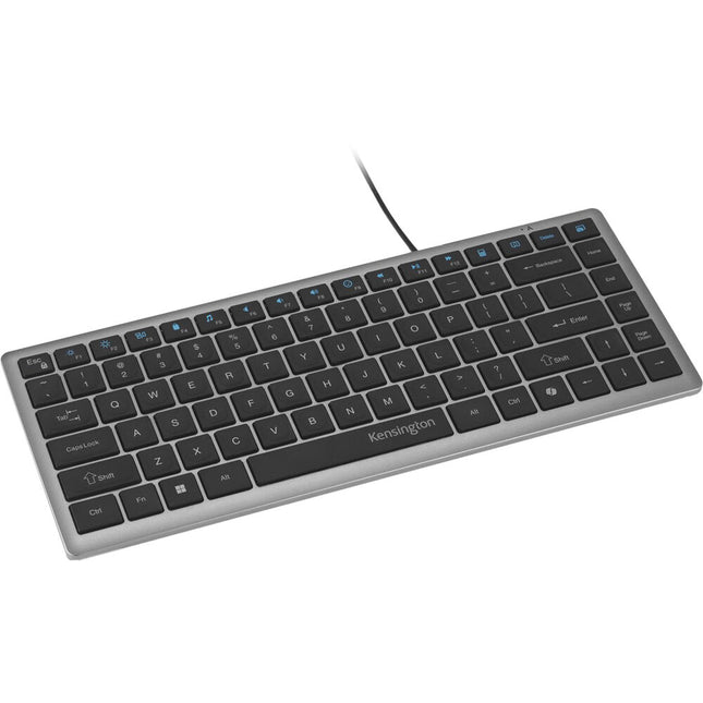 Kensington KB415 EQ Teclado compacto con 86 teclas y cable USB-C de 1.5 m
