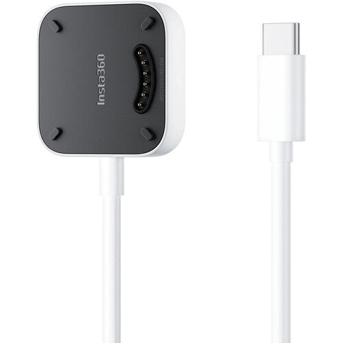 Base de Carga Insta360 para GO Ultra con Cable USB-C y Montaje Magnético