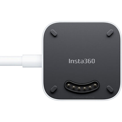 Base de Carga Insta360 para GO Ultra con Cable USB-C y Montaje Magnético