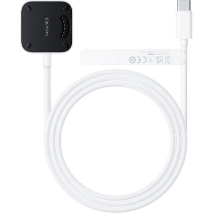 Base de Carga Insta360 para GO Ultra con Cable USB-C y Montaje Magnético