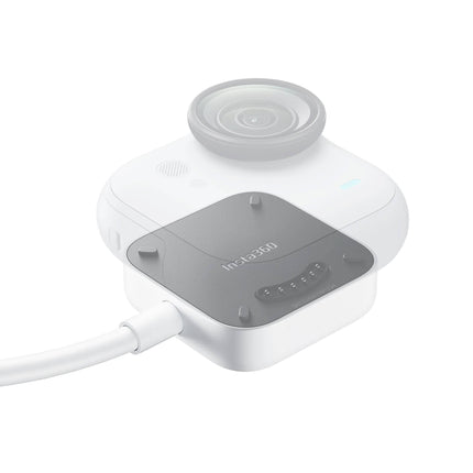 Base de Carga Insta360 para GO Ultra con Cable USB-C y Montaje Magnético