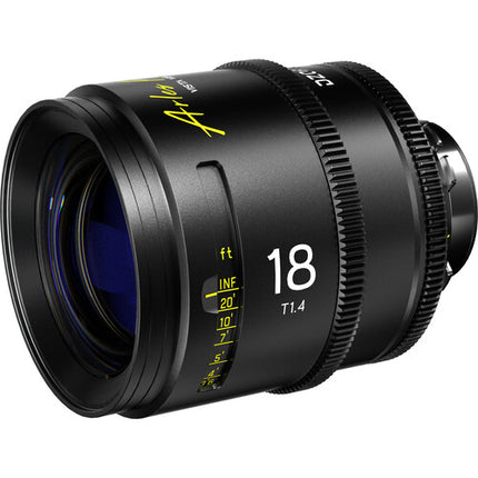 DZOFilm Arles 18mm T1.4 Lente Cine Full Frame 16 Cuchillas Bokeh