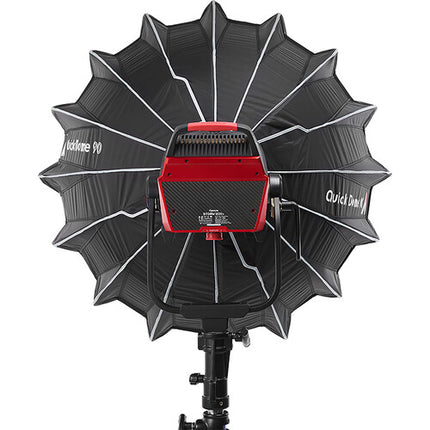 Aputure Quick Dome 90 Softbox Parabólico 35 Pulgadas con Control de Luz 40° y Funda