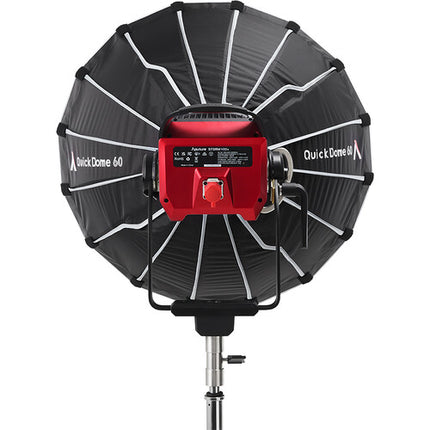 Aputure Quick Dome 60 Softbox Parabólica 24 Pulgadas con Rejilla 40º y Bolsa