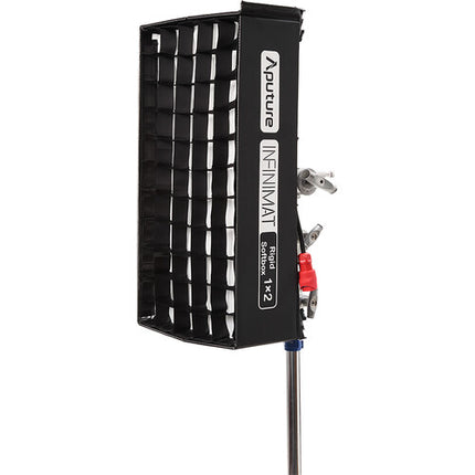 Aputure INFINIMAT Softbox Rígido 1 x 2' con Difusores y Rejilla de Control de Luz