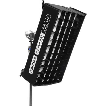 Aputure INFINIMAT Softbox Rígido 1 x 2' con Difusores y Rejilla de Control de Luz