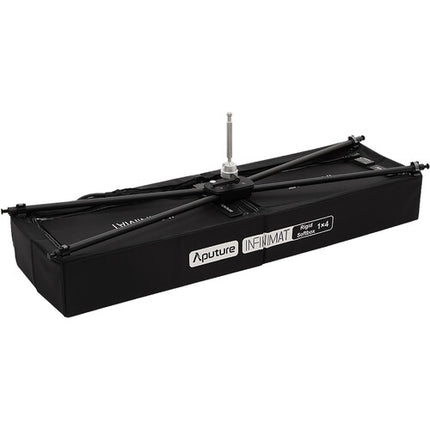 Aputure INFINIMAT Rigid Softbox 1 x 4' Modificador LED Plegable con Difusores y Rejilla