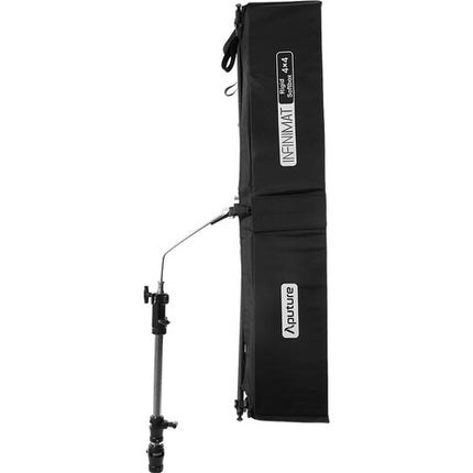 Aputure INFINIMAT Rigid Softbox 4x4 pies con difusores y rejilla de control luz