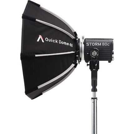 Aputure Quick Dome 40 Softbox Parabólico 15.7" con Rejilla 40º para STORM 80c