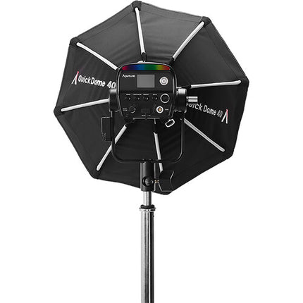Aputure Quick Dome 40 Softbox Parabólico 15.7" con Rejilla 40º para STORM 80c