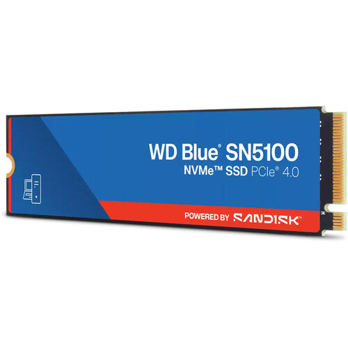 WD 4TB Blue SN5100 SSD Interno NVMe PCIe 4.0 M.2 2280 6900MB/s Lectura