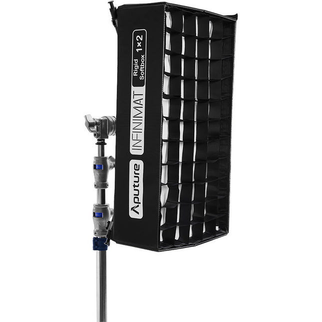 Aputure INFINIMAT Softbox Rígido 1 x 2' con Difusores y Rejilla de Control de Luz
